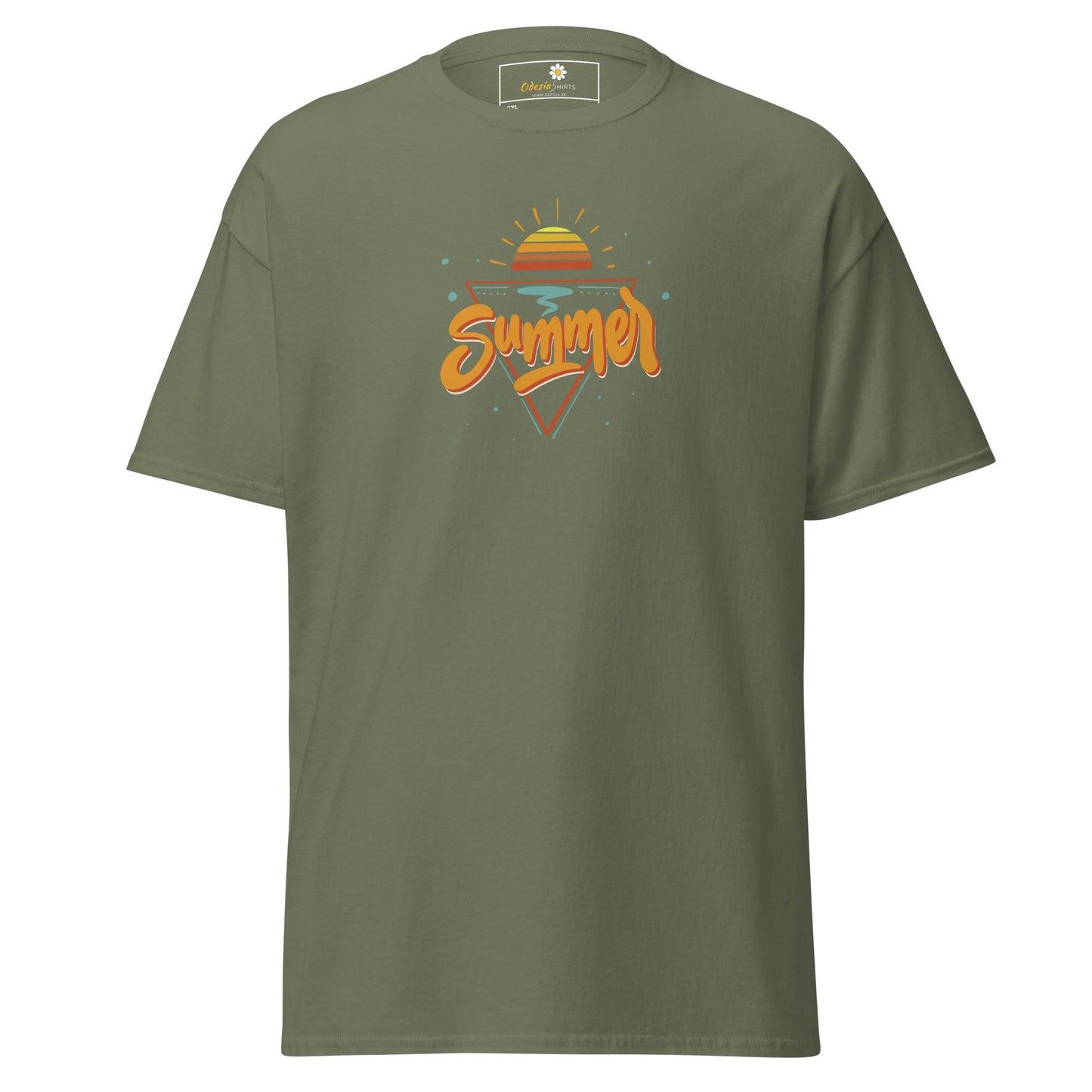T-shirt classique homme - SUMMER SUN WATER - GRAND