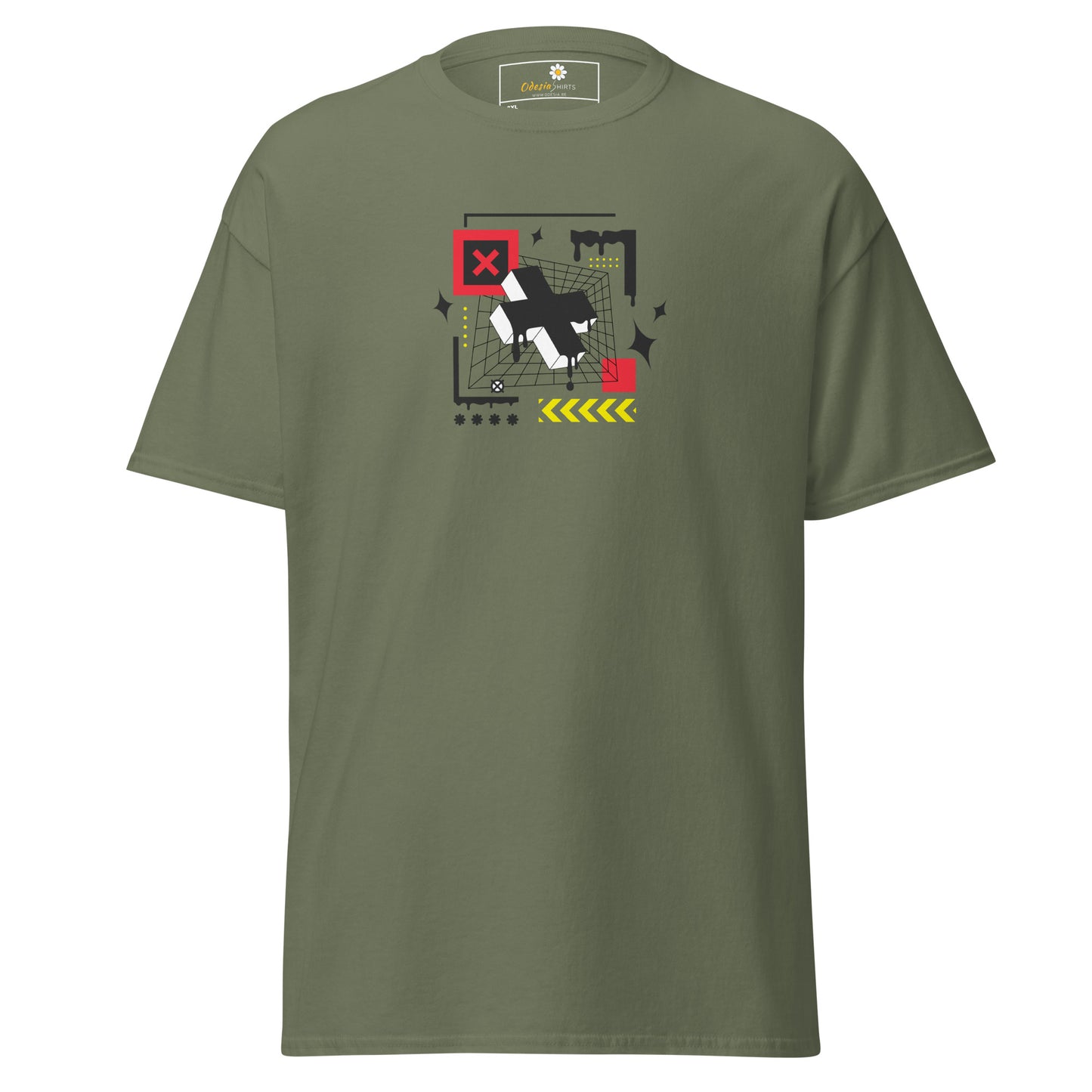 Unisex classic t-shirt - ABSTRACT FIGURES - BIG