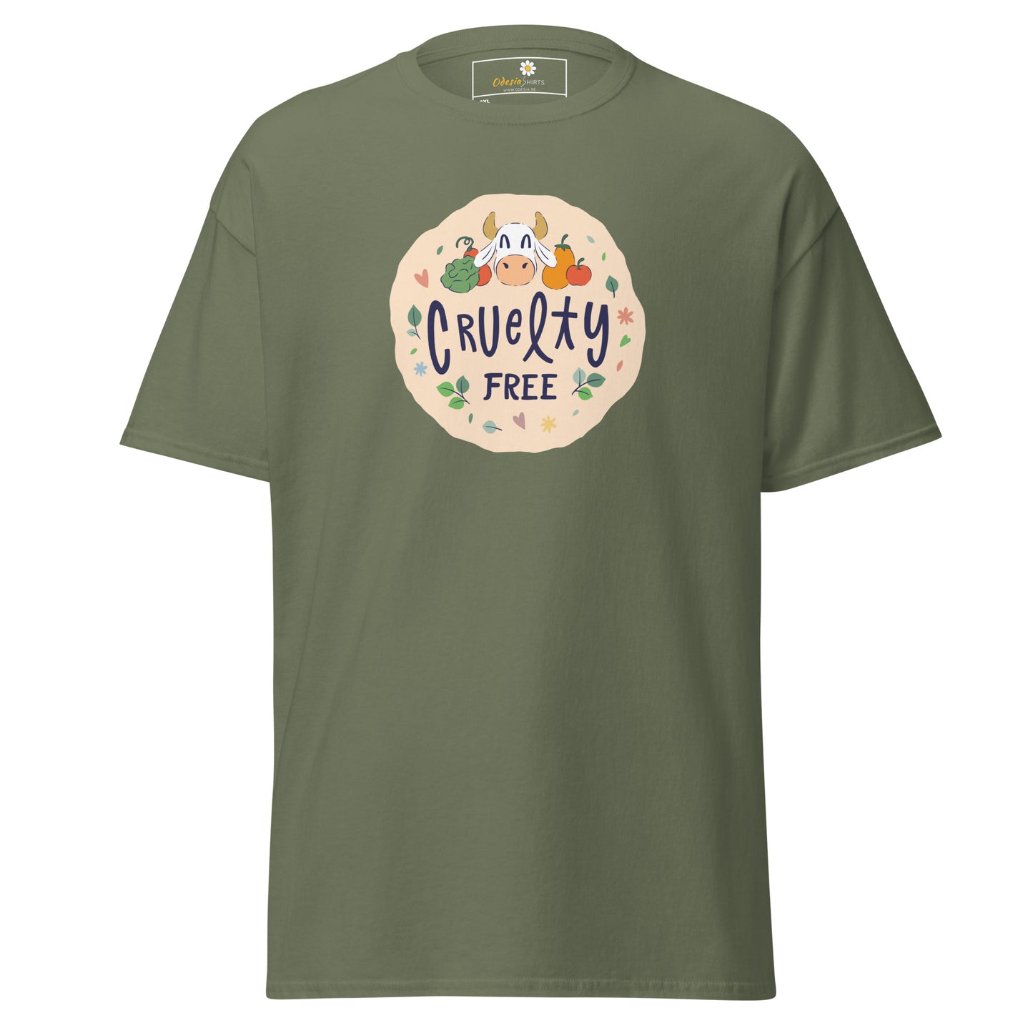 Unisex classic t-shirt - VEGAN CRUELTY FREE- BIG