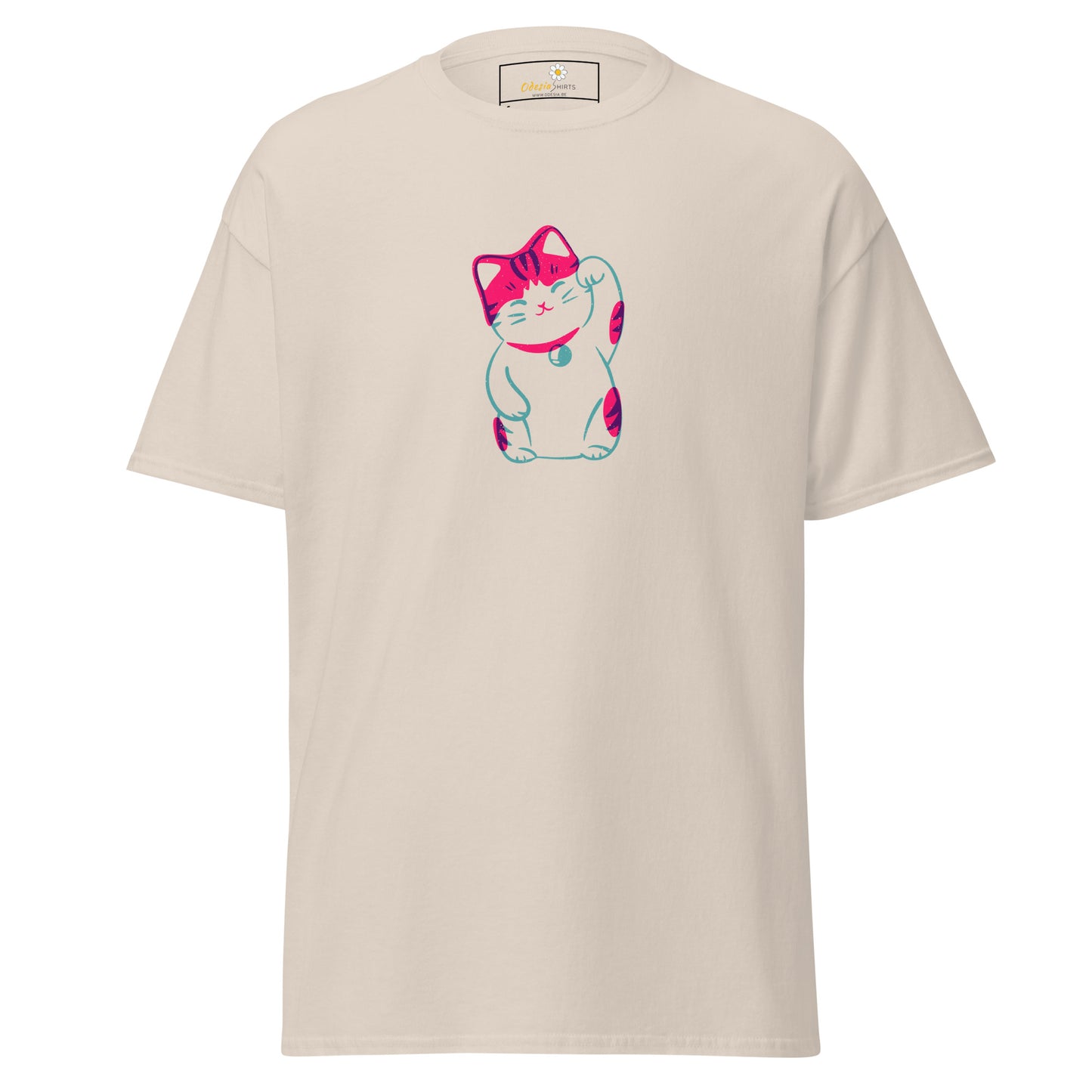 Unisex classic tee - ANIMALS SPIRITUAL LUCKY CAT 2 - REGULAR