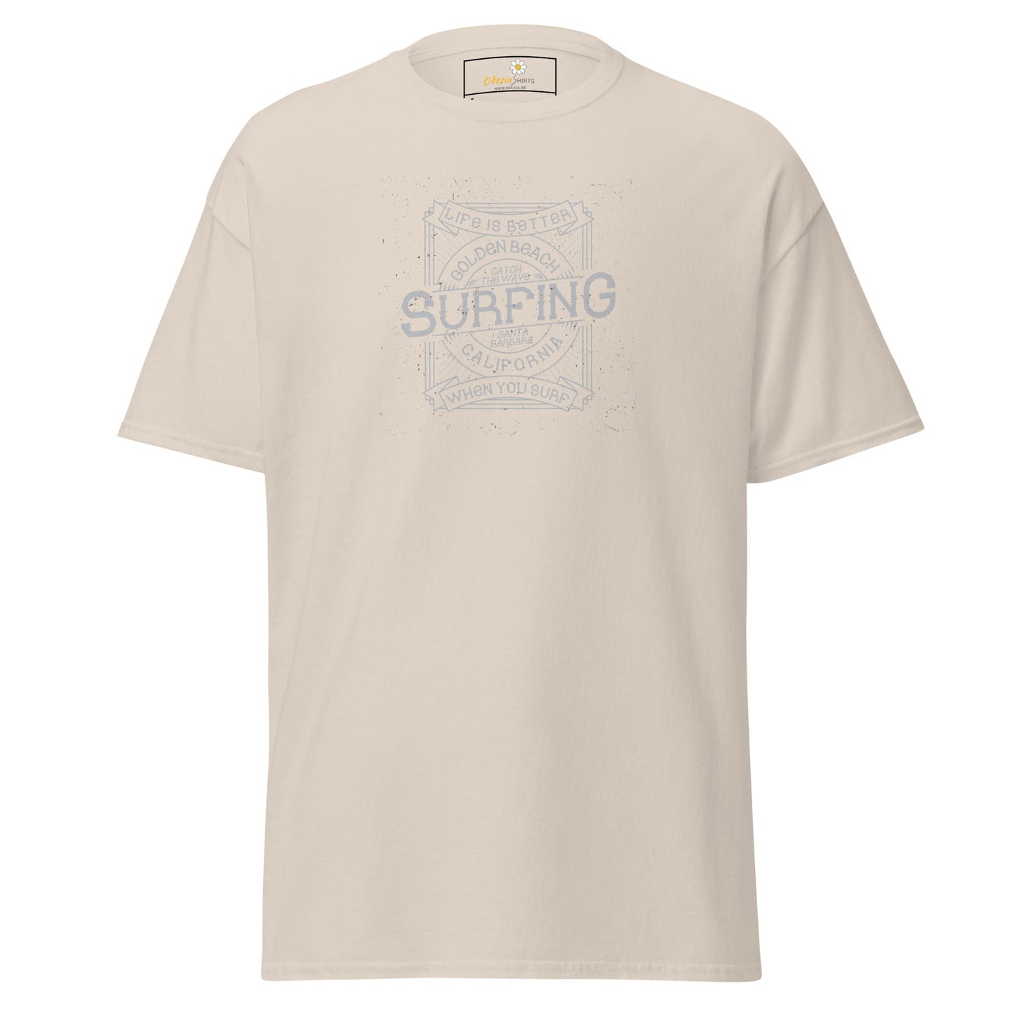 Unisex classic tee - SPORT GOLDEN BEACH SURFING - REGULAR