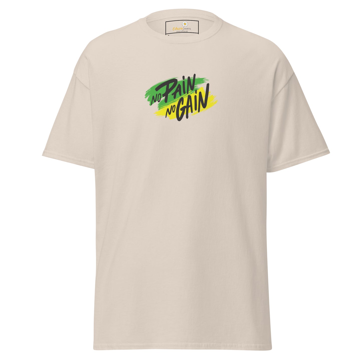 T-shirt classique unisexe - SPORT NO PAIN NO GAIN - RÉGULIER