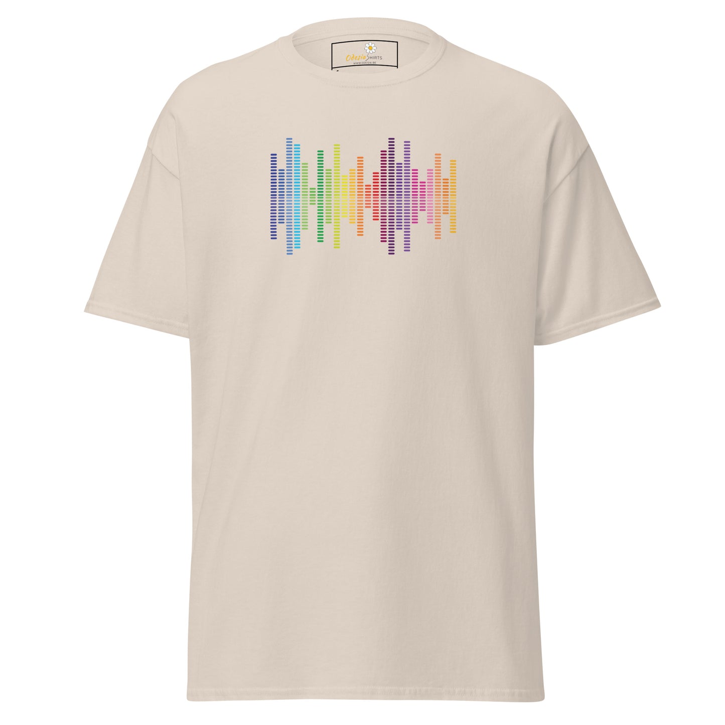 Unisex classic tee - MUSIC AUDIO SPECTRUM - REGULAR