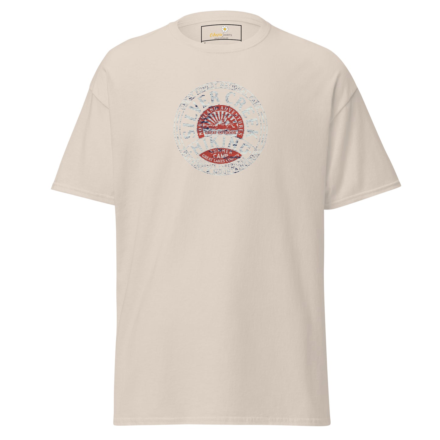 Heren klassiek T-shirt - ADVENTURE SILVER CREEK HIKING - REGULAR
