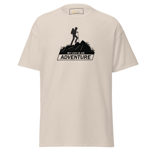 Unisex classic t-shirt - ADVENTURE MOUNTAIN - REGULAR