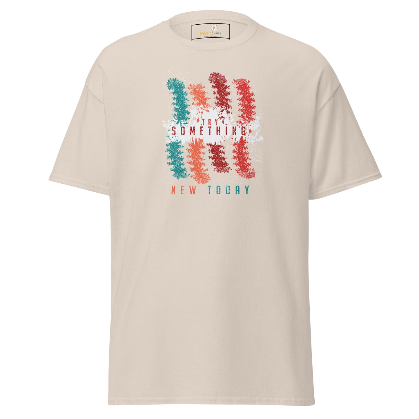 T-shirt classique unisexe - Lignes de couleurs abstraites - Standard
