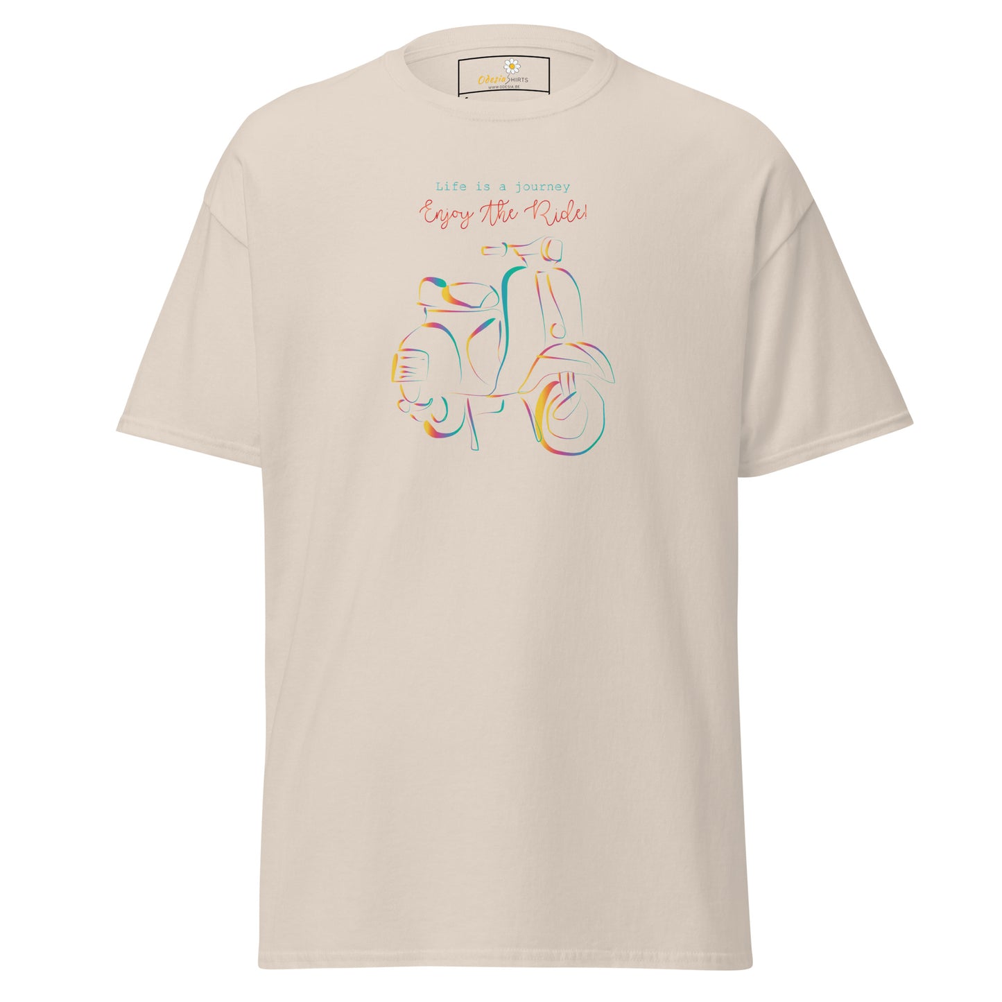 Unisex classic t-shirt - VINTAGE ENJOY RIDE - REGULAR