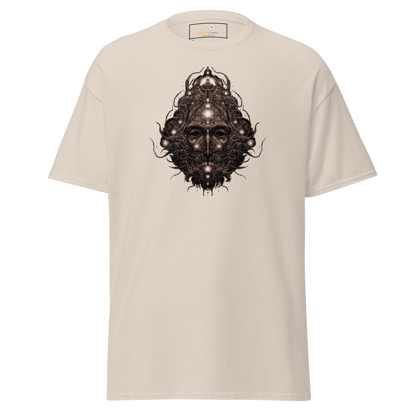 Unisex classic t-shirt - ABSTRACT HUMAN FACE - REGULAR