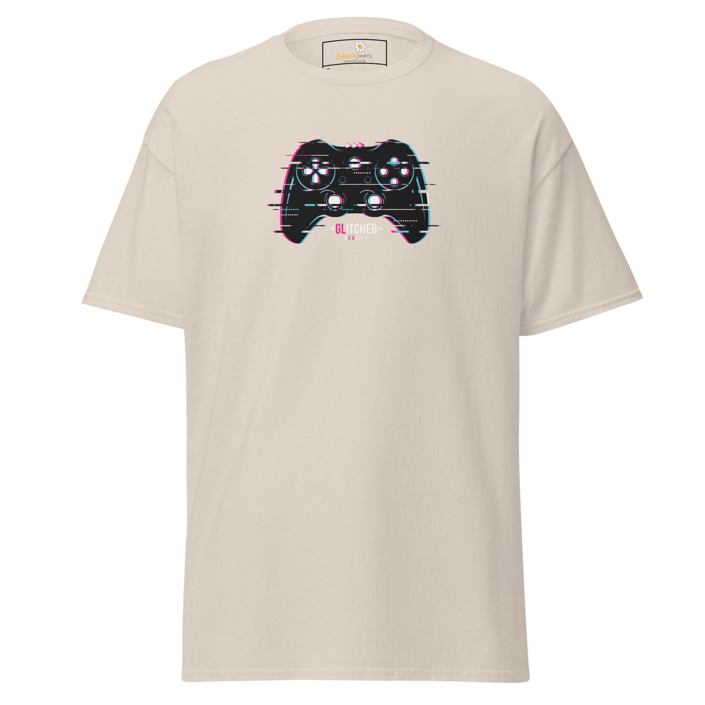 Unisex classic t-shirt - GAMERS GLITCHED CONTROLLER - REGULAR