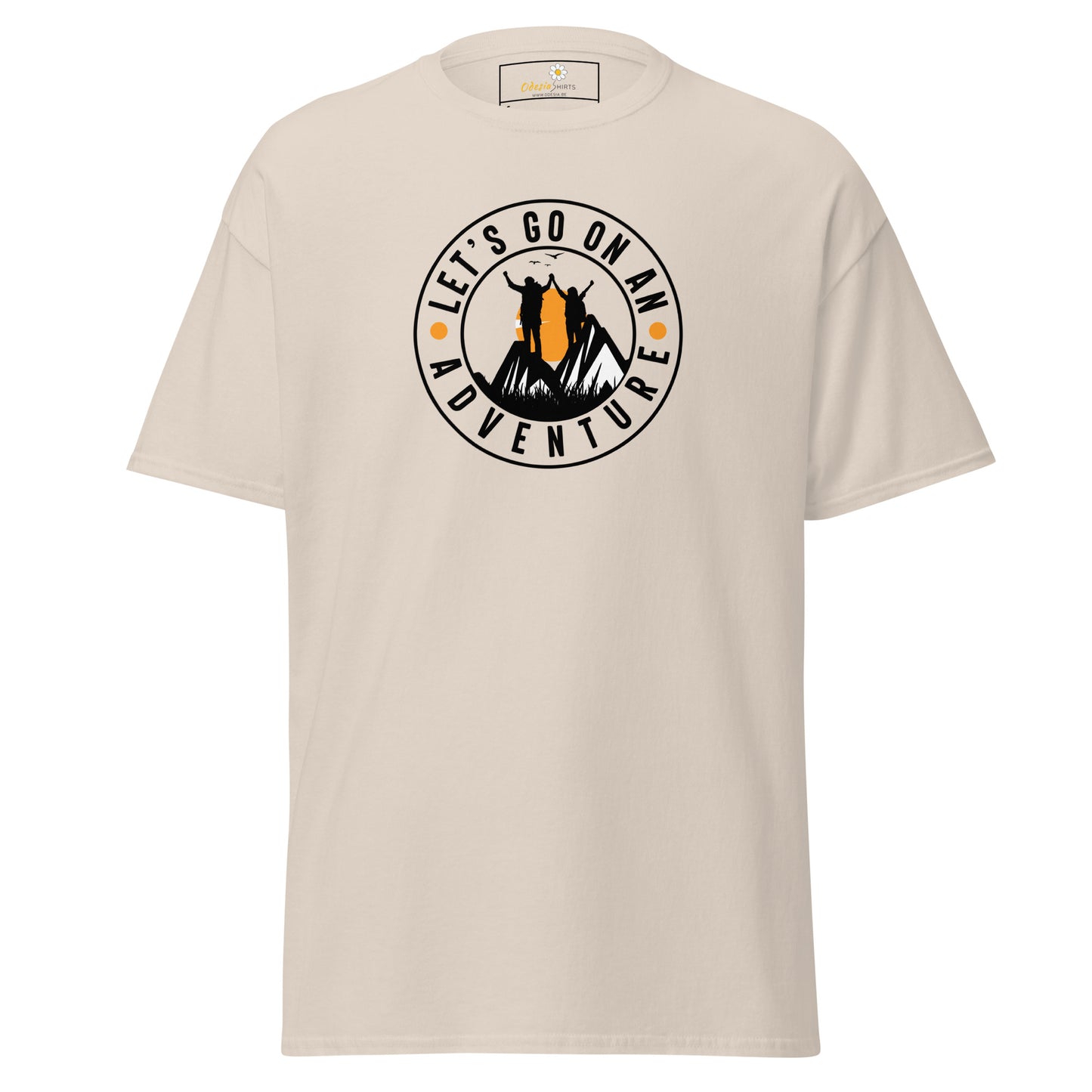 Unisex classic t-shirt - ADVENTURE GO ON - REGULAR
