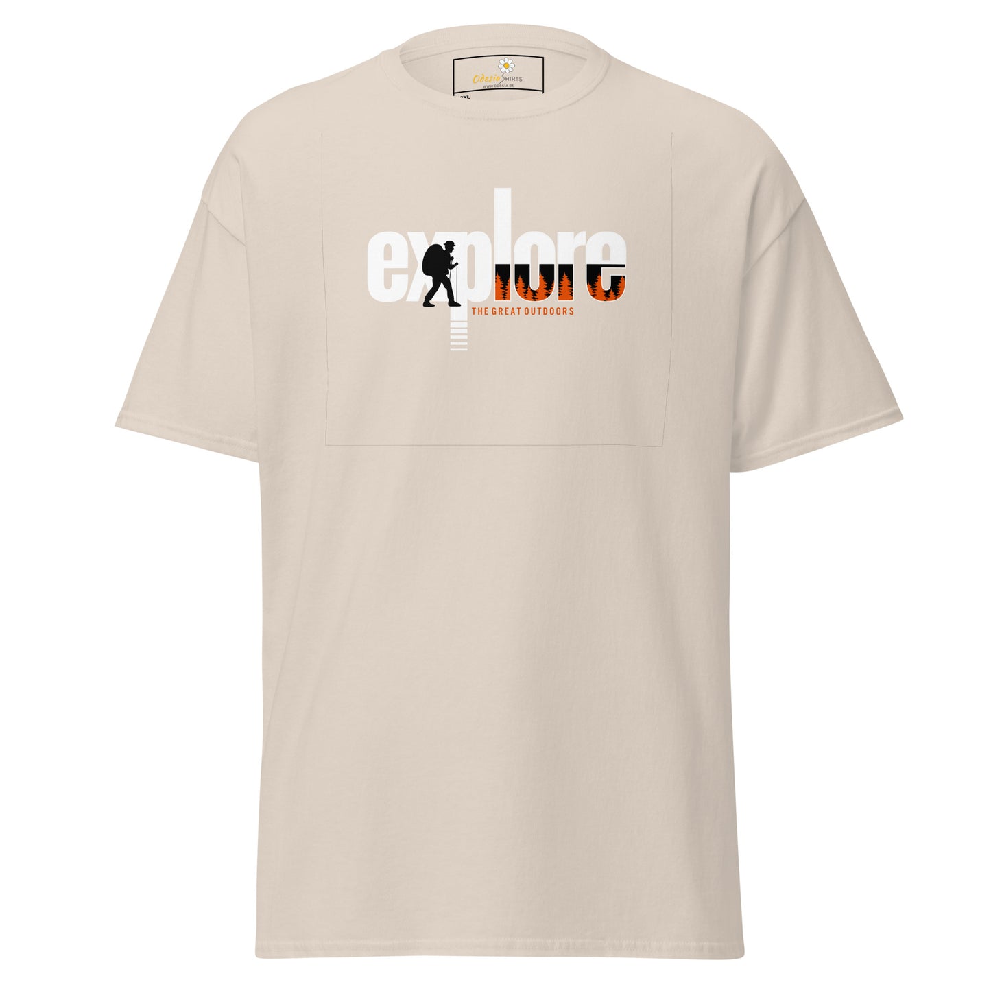 Unisex classic t-shirt - ADVENTURE EXPLORE - BIG