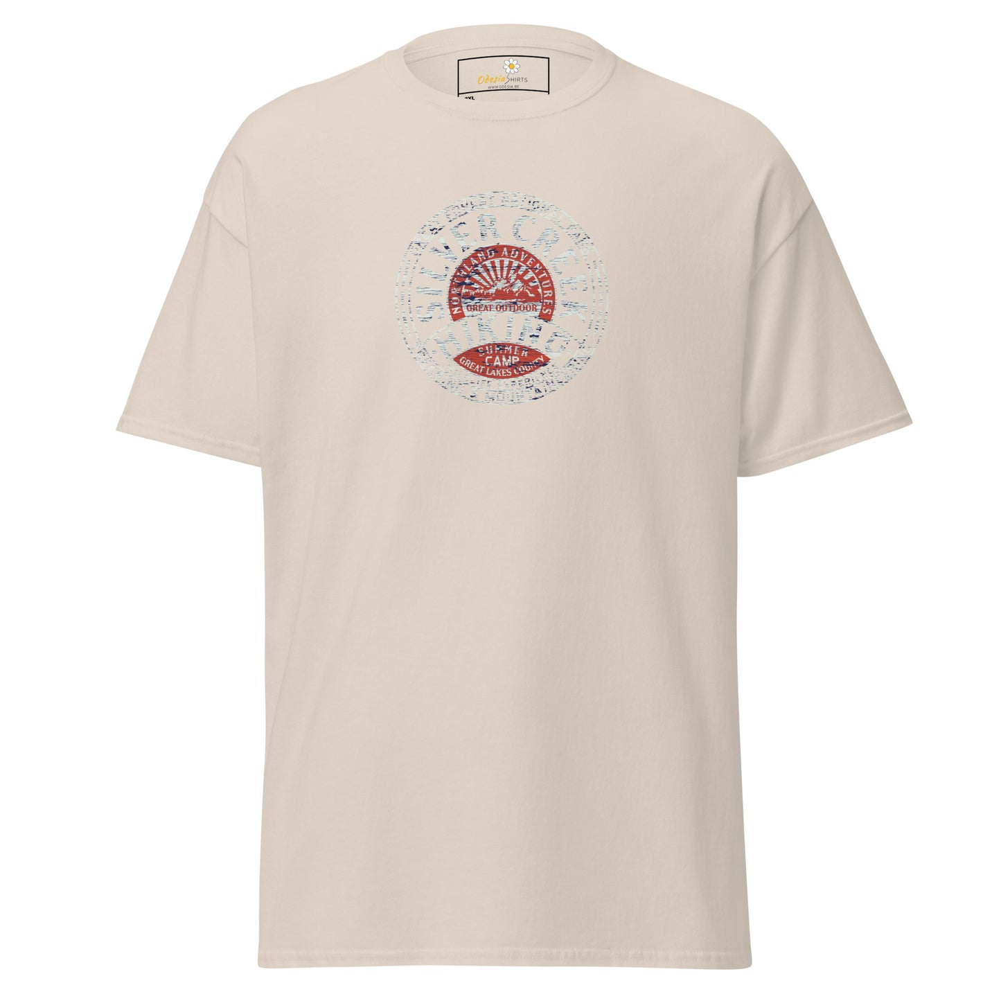 Unisex classic t-shirt - ADVENTURE SILVER CREEK HIKING - BIG