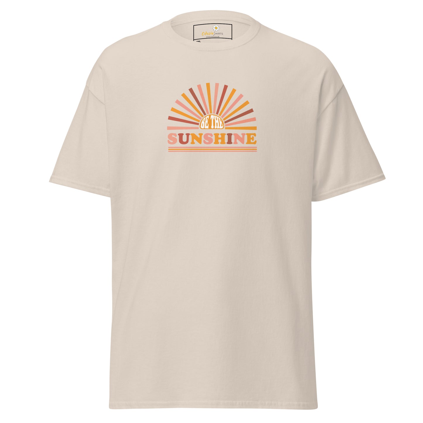 Heren klassiek t-shirt - SUMMER SUNSHINE - GROOT