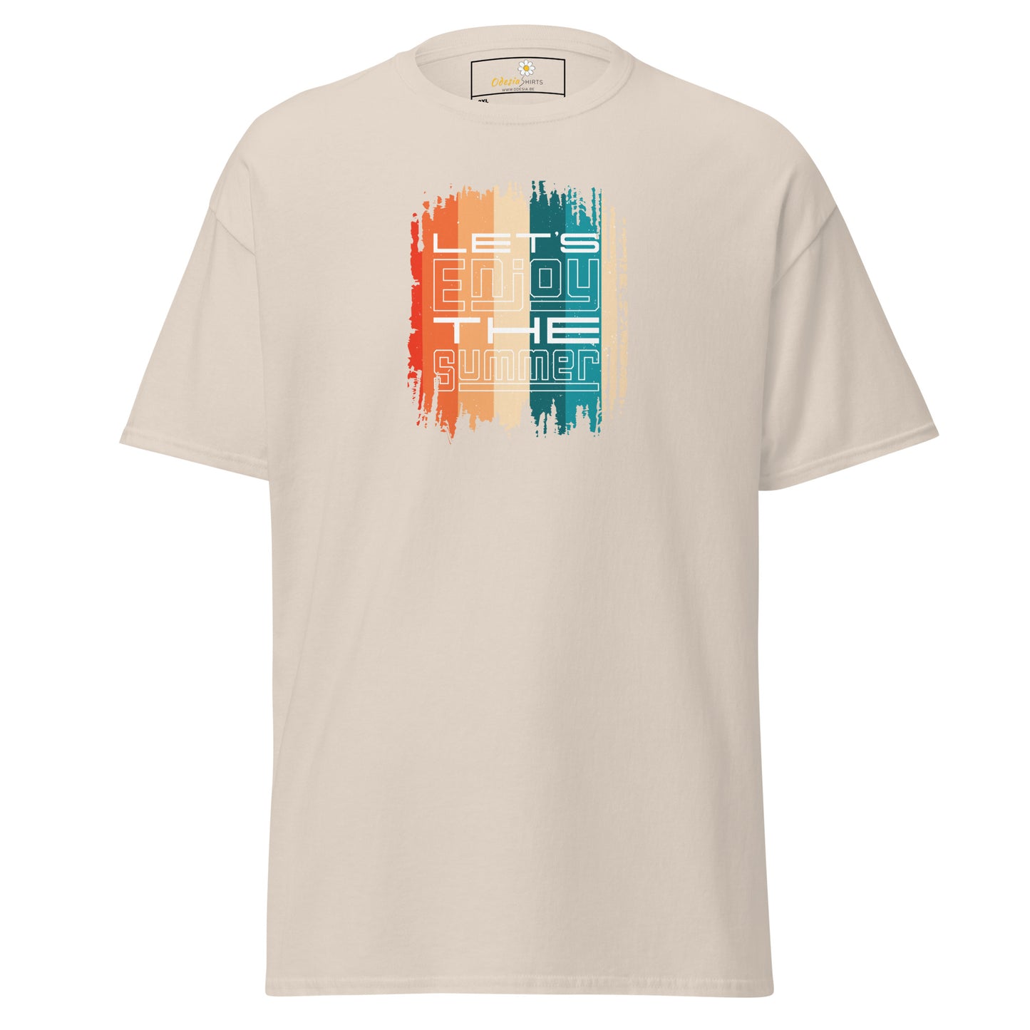 T-shirt classique pour homme - SUMMER LETS ENJOY - BIG