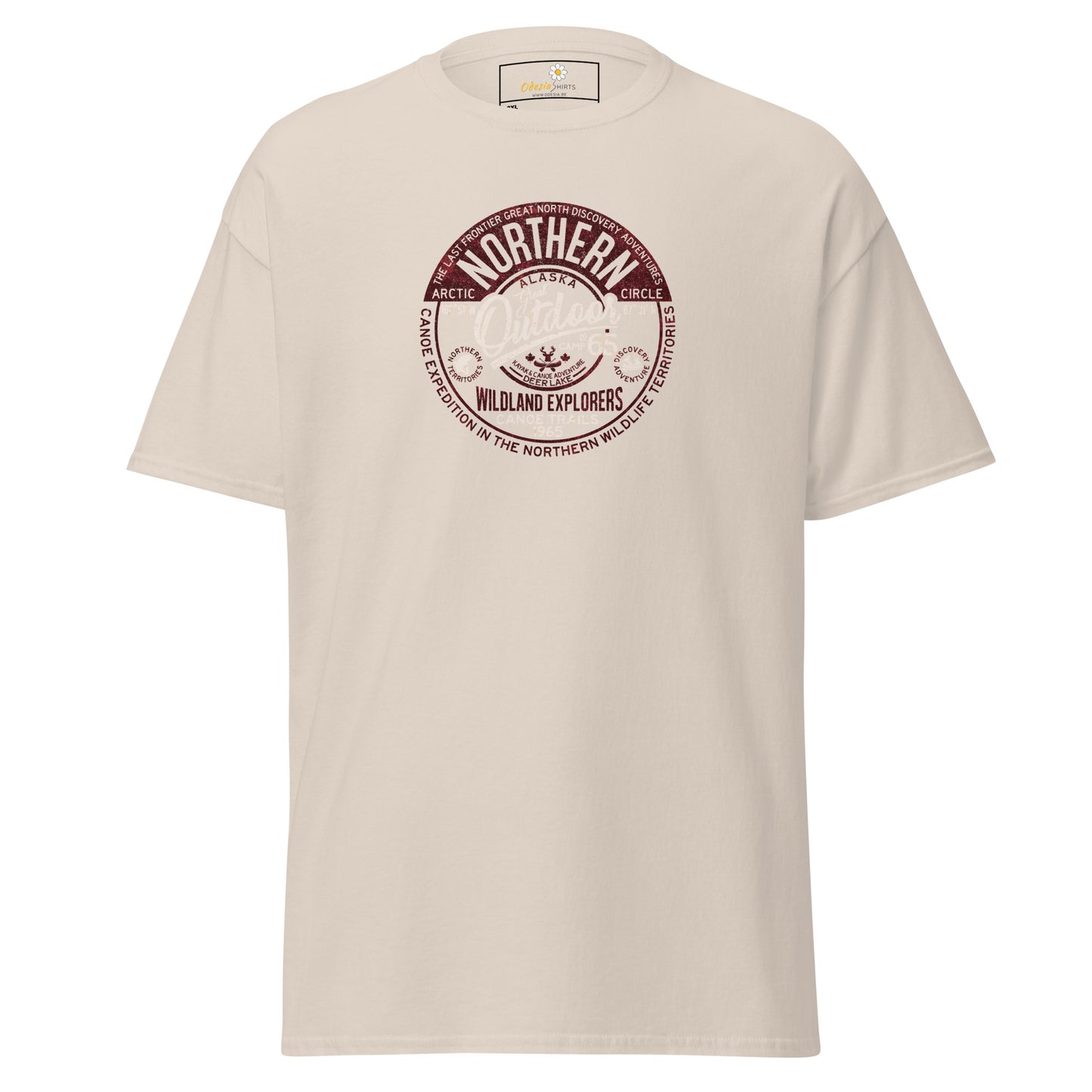 Unisex classic t-shirt - ADVENTURE NORTHERN OUTDOORS - BIG