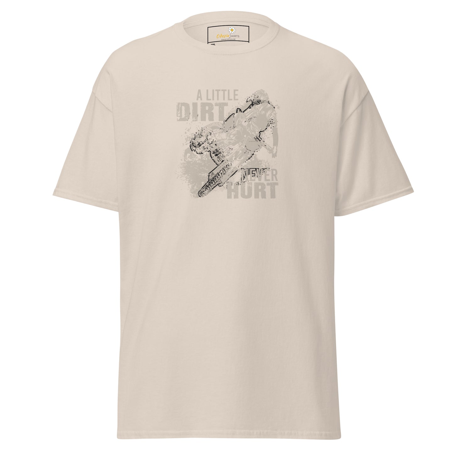Unisex classic t-shirt - ADVENTURE DIRT NEVER HURT - BIG