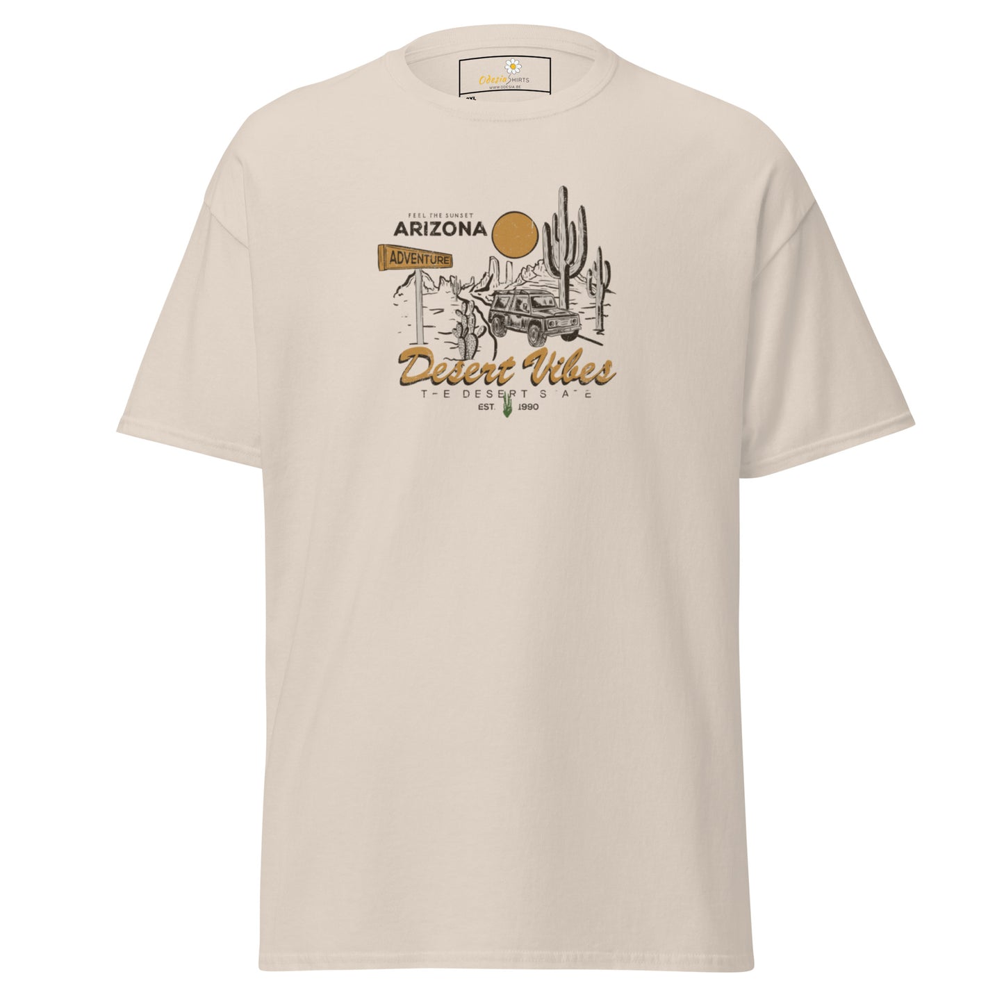 Unisex classic t-shirt - ADVENTURE DESERT VIBES - BIG