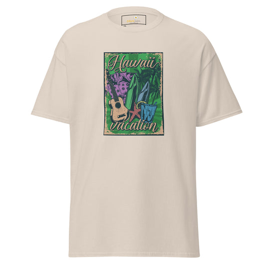 T-shirt classique homme - SUMMER HAWAI COVER - GRAND