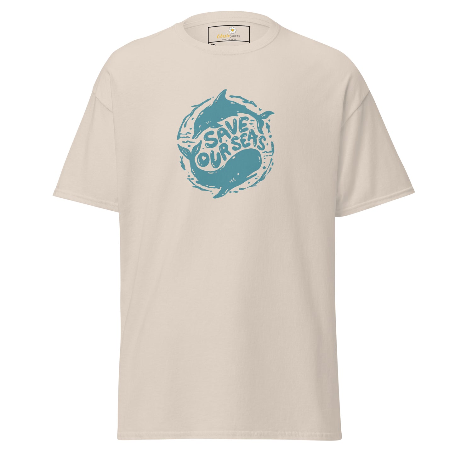 Unisex classic t-shirt - ECOLOGY SEALIFE SAVE OUR SEAS - BIG