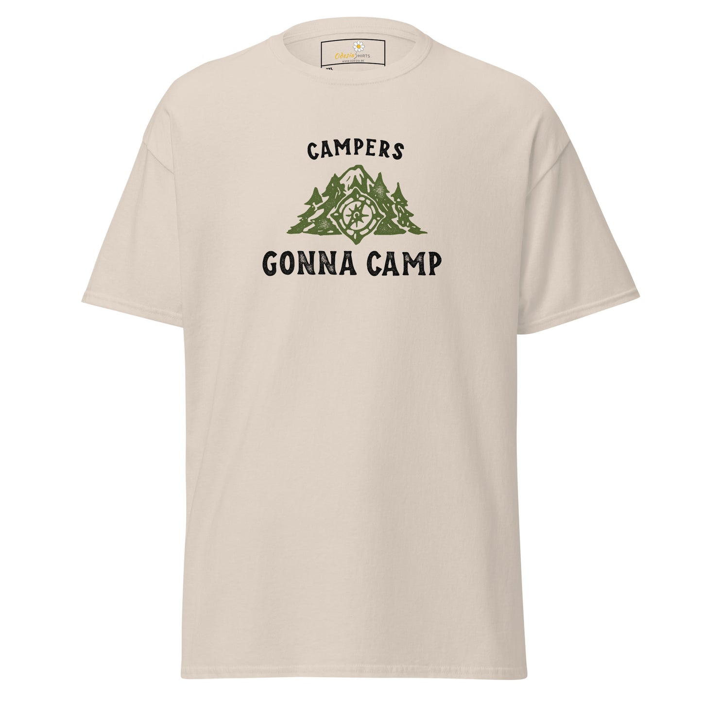 Unisex classic t-shirt - ADVENTURE CAMPERS GONNA CAMP - BIG