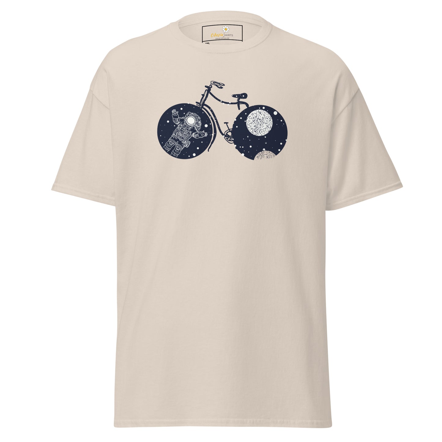 Unisex classic t-shirt - ASTRONAUT BIKE - BIG