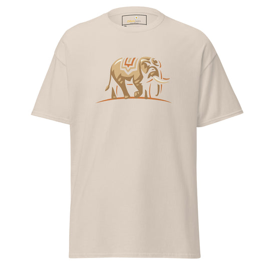 T-shirt classique pour homme - ÉLÉPHANT INDIEN FAUNE - GRAND