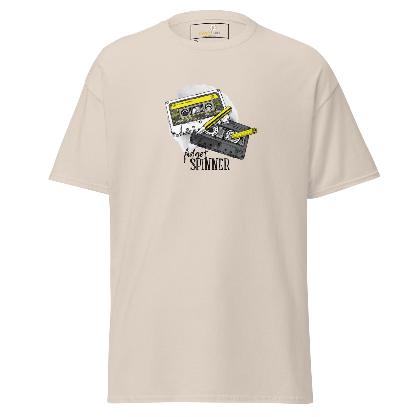 Unisex classic t-shirt - MUSIC TAPE SPINNER - BIG
