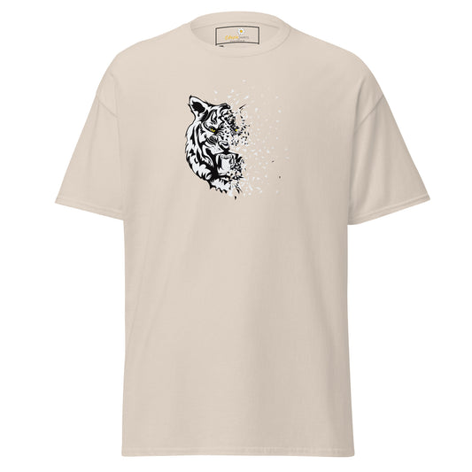 T-shirt classique pour homme - WILDLIFE TIGER DECOMPOS - GRAND