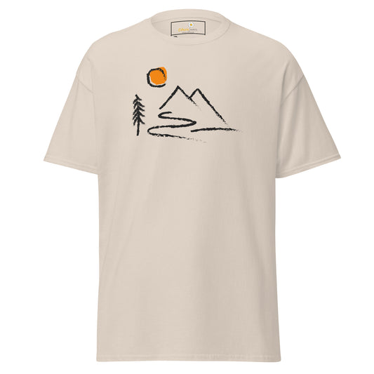 Unisex classic t-shirt - ADVENTURE OIUTDOORS FUN - BIG