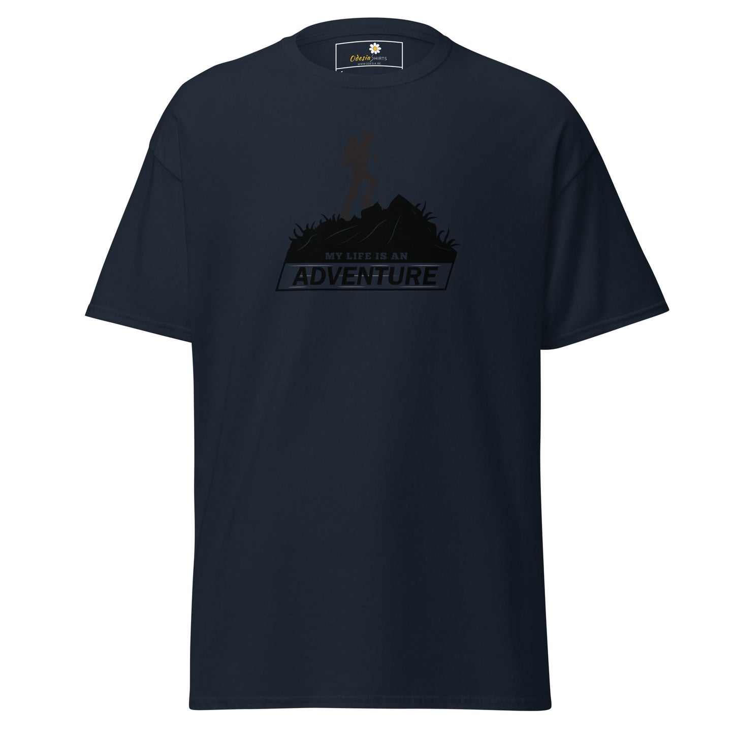 Unisex classic t-shirt - ADVENTURE MOUNTAIN - REGULAR
