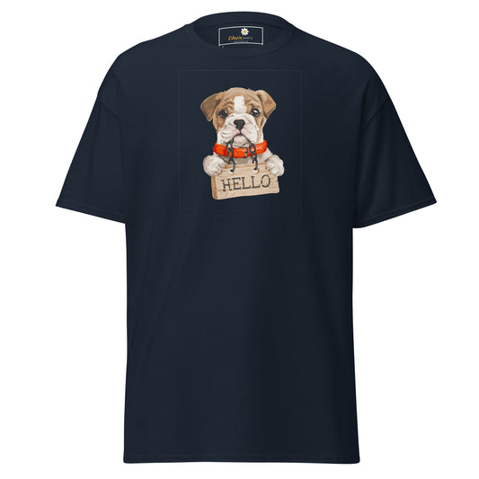 T-shirt classique unisexe - ANIMAUX HELLO PUPPY - RÉGULIER