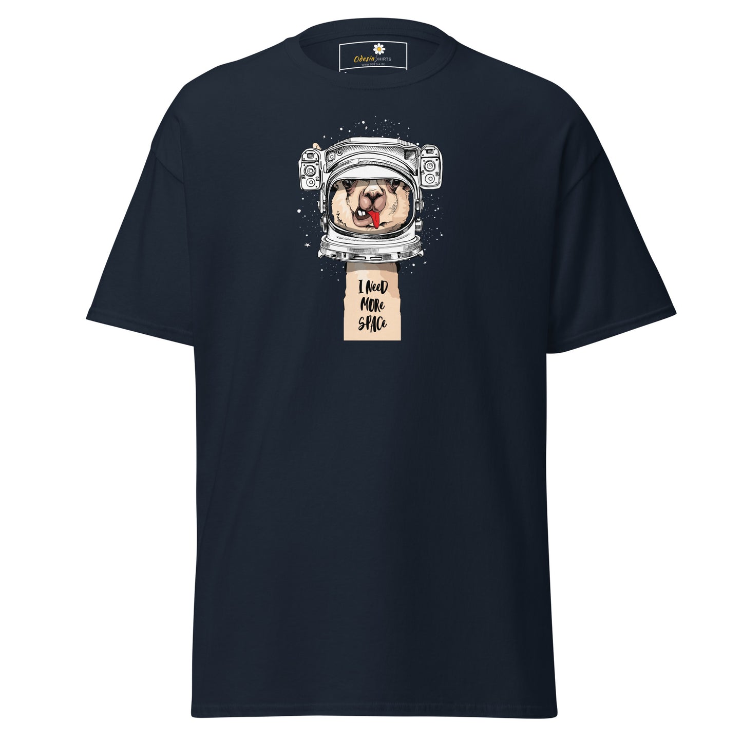 T-shirt classique unisexe - ASTRONAUT FUN LAMA SPACE - REGULAR