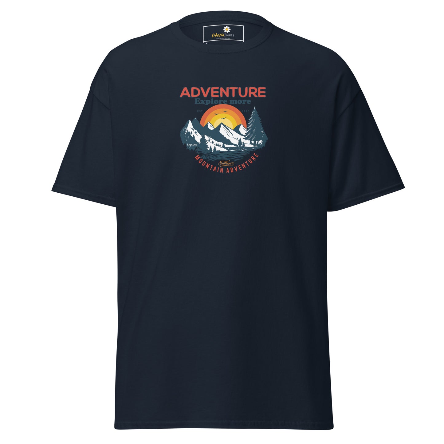 Unisex classic t-shirt - ADVENTURE EXPLORE MORE - REGULAR