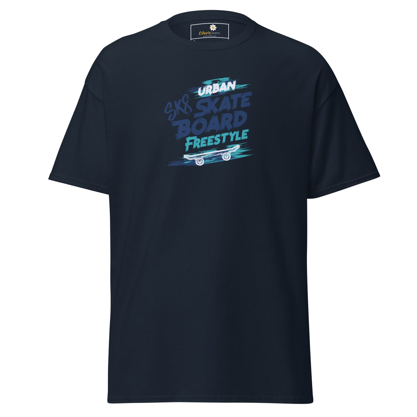 Unisex classic t-shirt - SPORT SKATEBOARD FREESTYLE - REGULAR