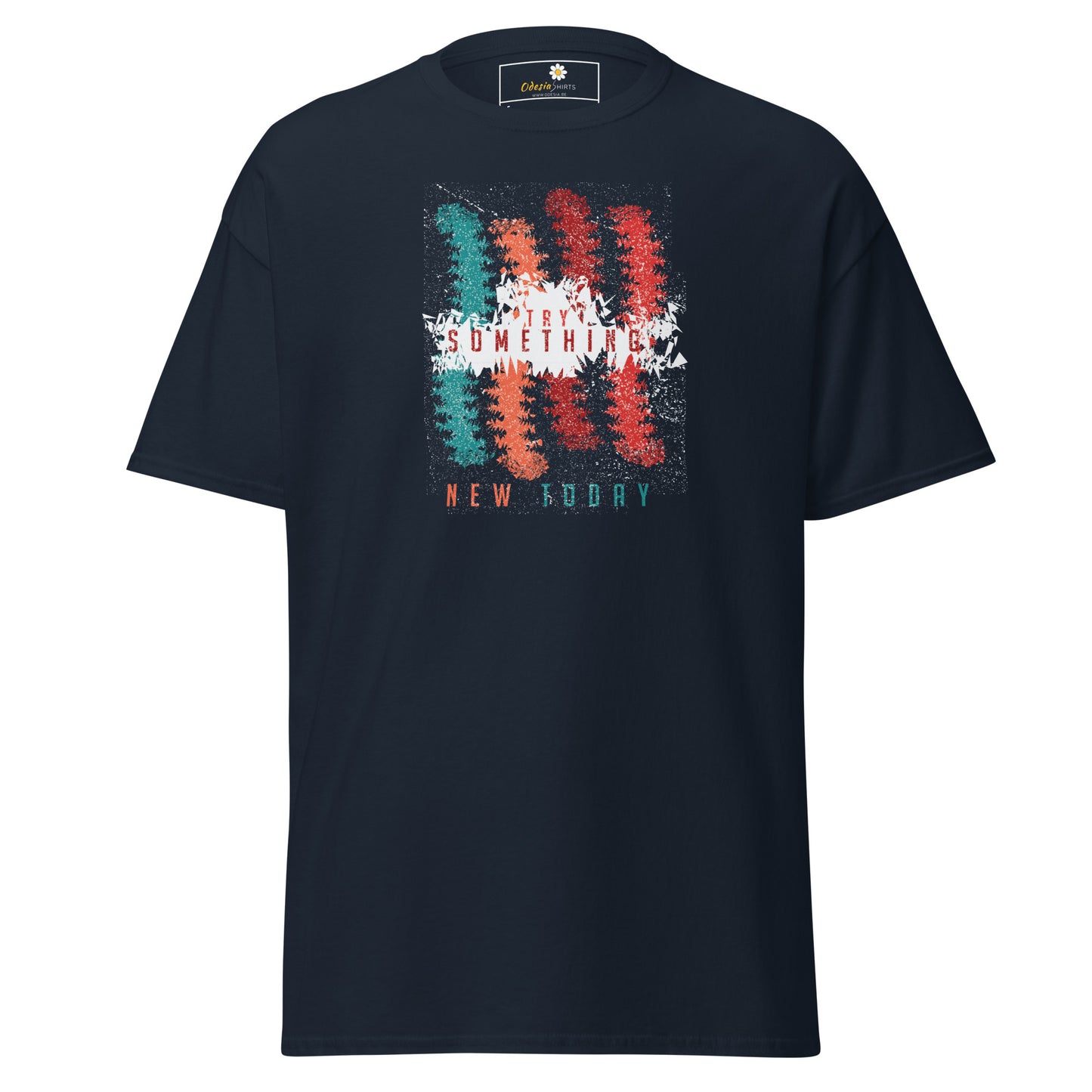 T-shirt classique unisexe - Lignes de couleurs abstraites - Standard