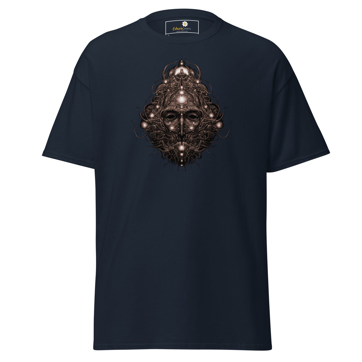 Unisex classic t-shirt - ABSTRACT HUMAN FACE - REGULAR