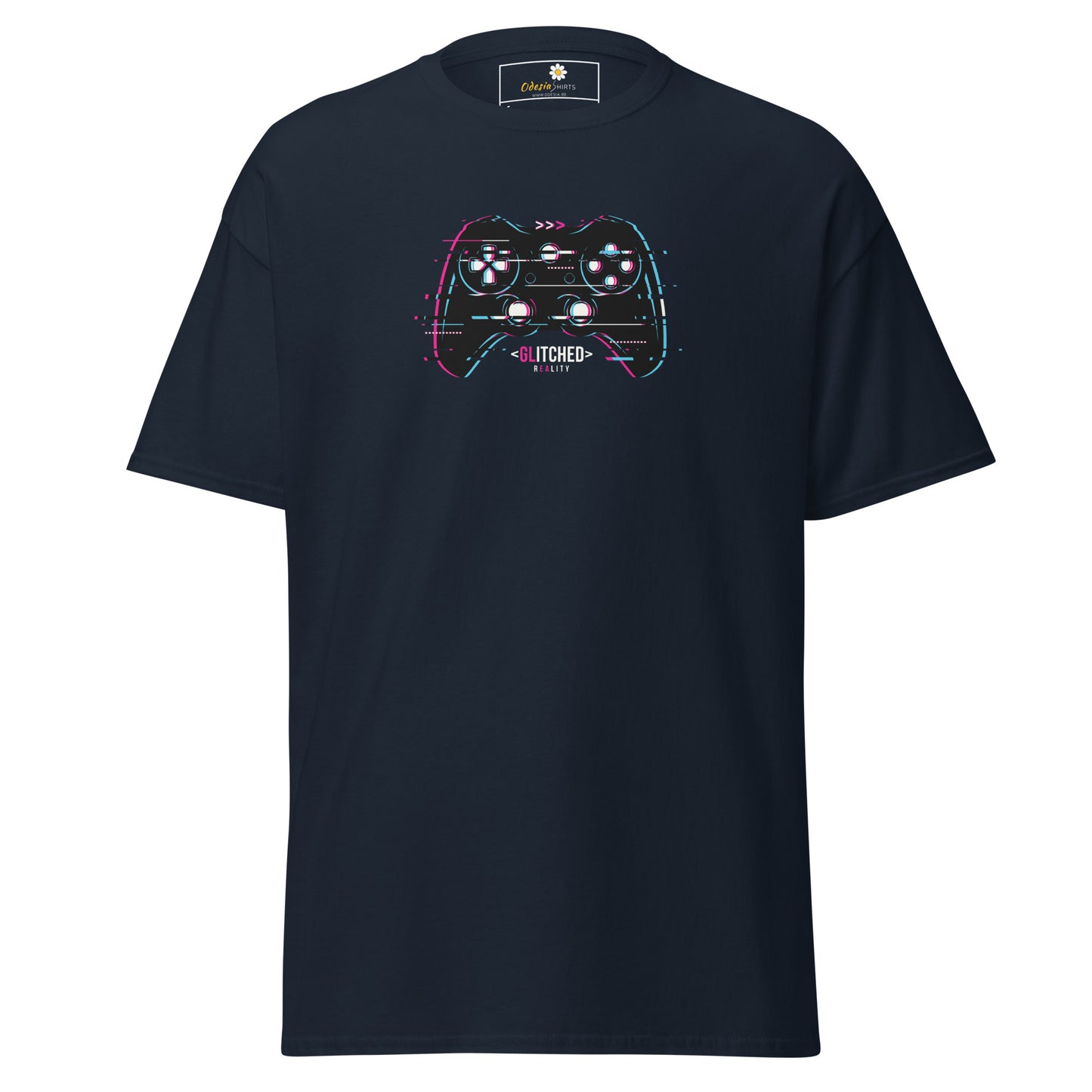 Unisex classic t-shirt - GAMERS GLITCHED CONTROLLER - REGULAR