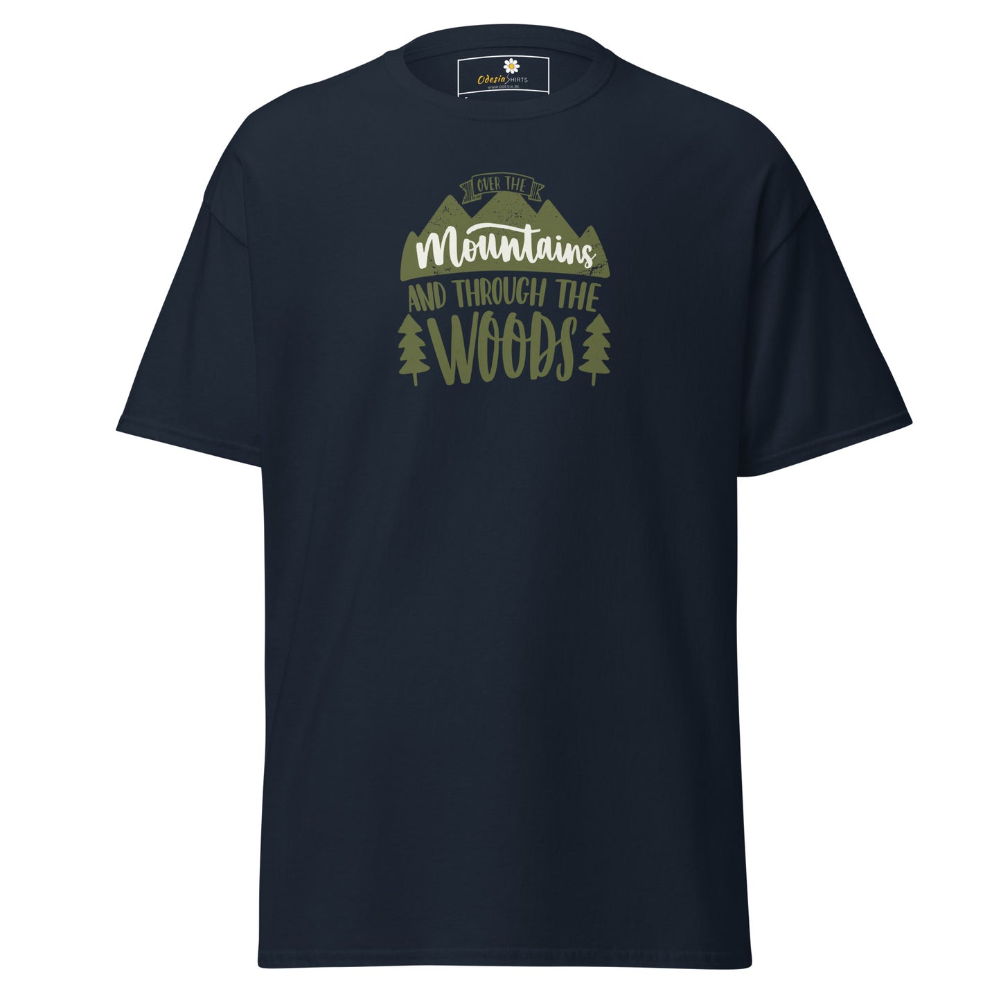 Unisex classic t-shirt - ADVENTURE MOUNTAIN WOODS - REGULAR