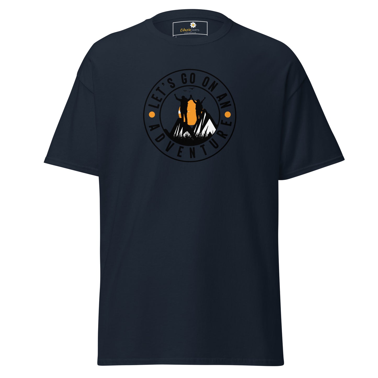 Unisex classic t-shirt - ADVENTURE GO ON - REGULAR