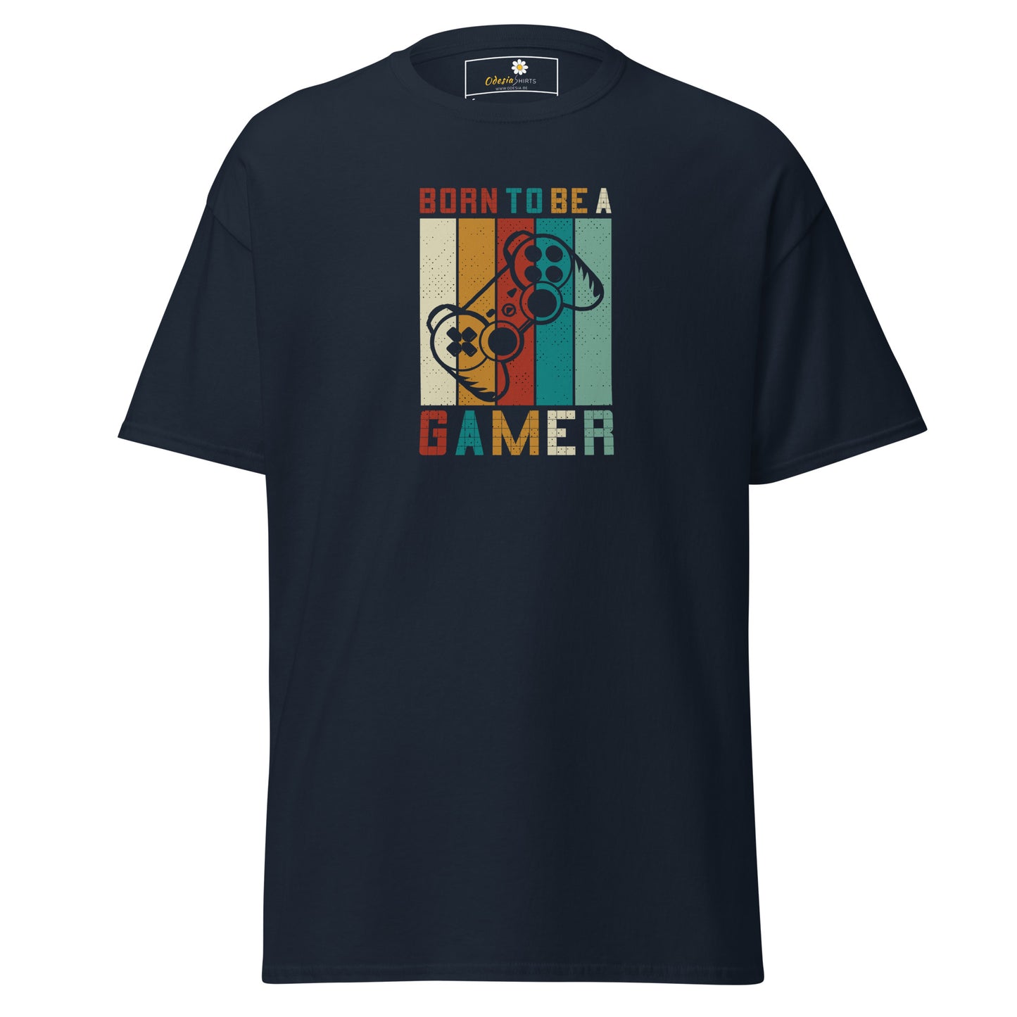 T-shirt classique unisexe - GAMERS BORN TO BE A GAMER - REGULAR