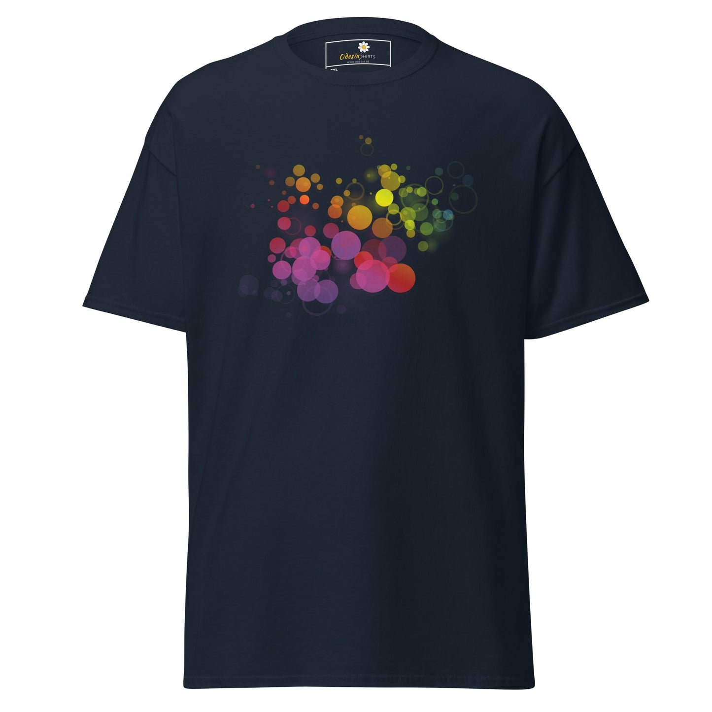 T-shirt classique unisexe - BULLES ABSTRAITES - GRANDES