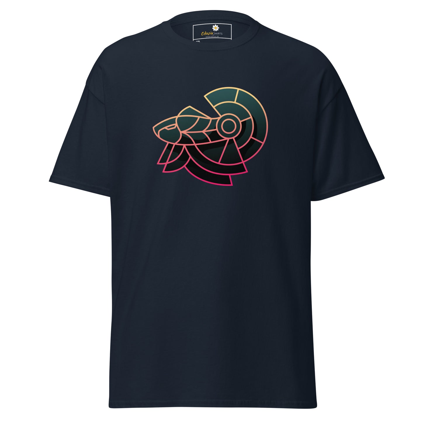 Unisex classic t-shirt - ABSTRACT HERMIT - BIG