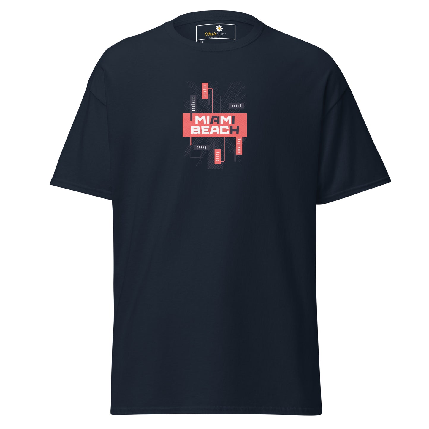 Unisex classic t-shirt - COUNTRY SUMMER MIAMI BEACH - BIG