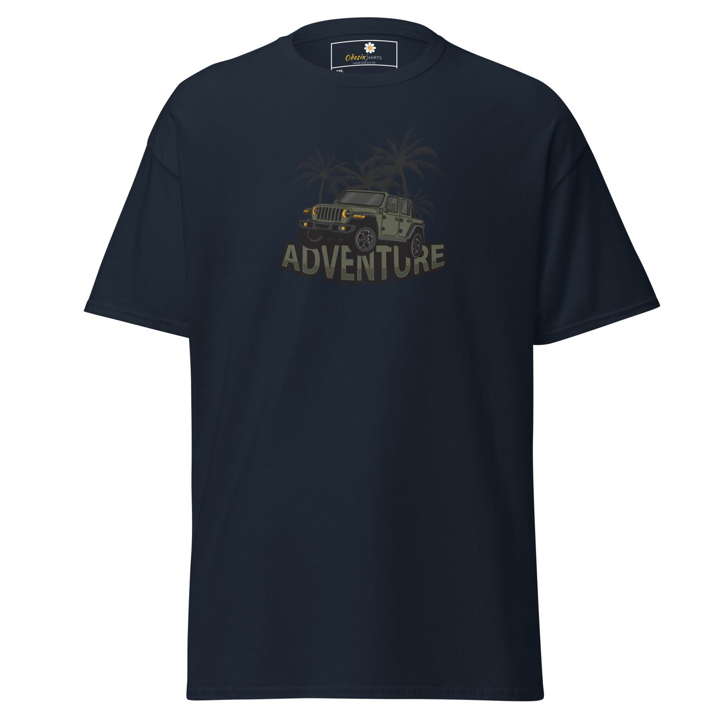 Unisex classic t-shirt - ADVENTURE OFF-ROAD 4x4 - BIG