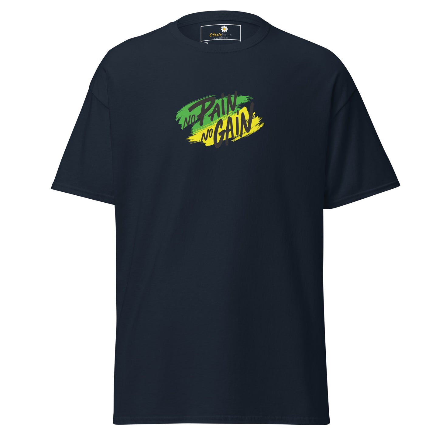 Unisex classic t-shirt - SPORT NO PAIN NO GAIN - BIG