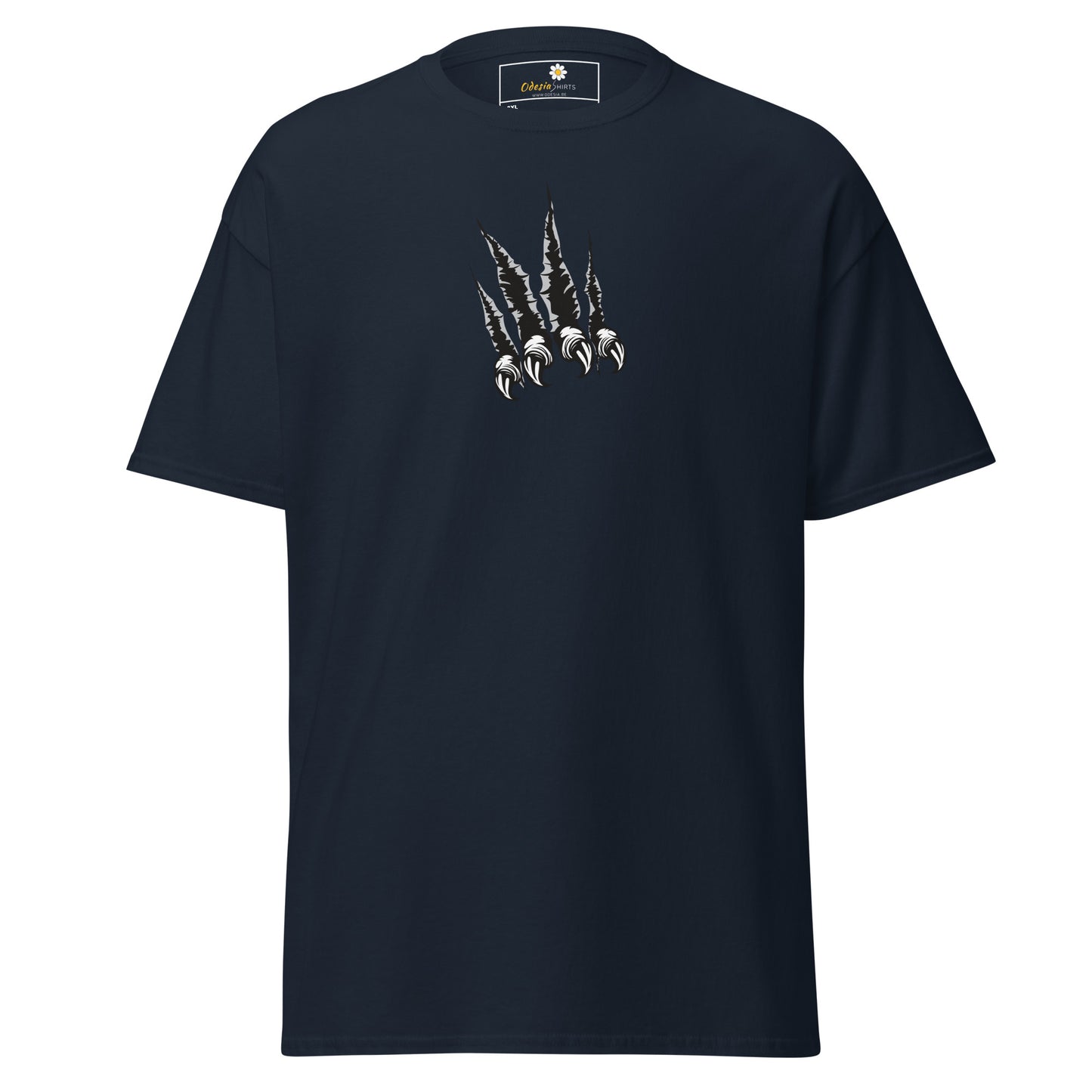 Klassiek heren t-shirt - WILDLIFE CLAWS - GROOT