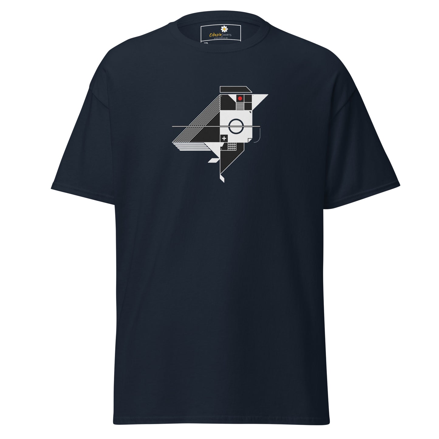 T-shirt classique unisexe - ANIMAUX ABSTRAITS OISEAU - GRAND