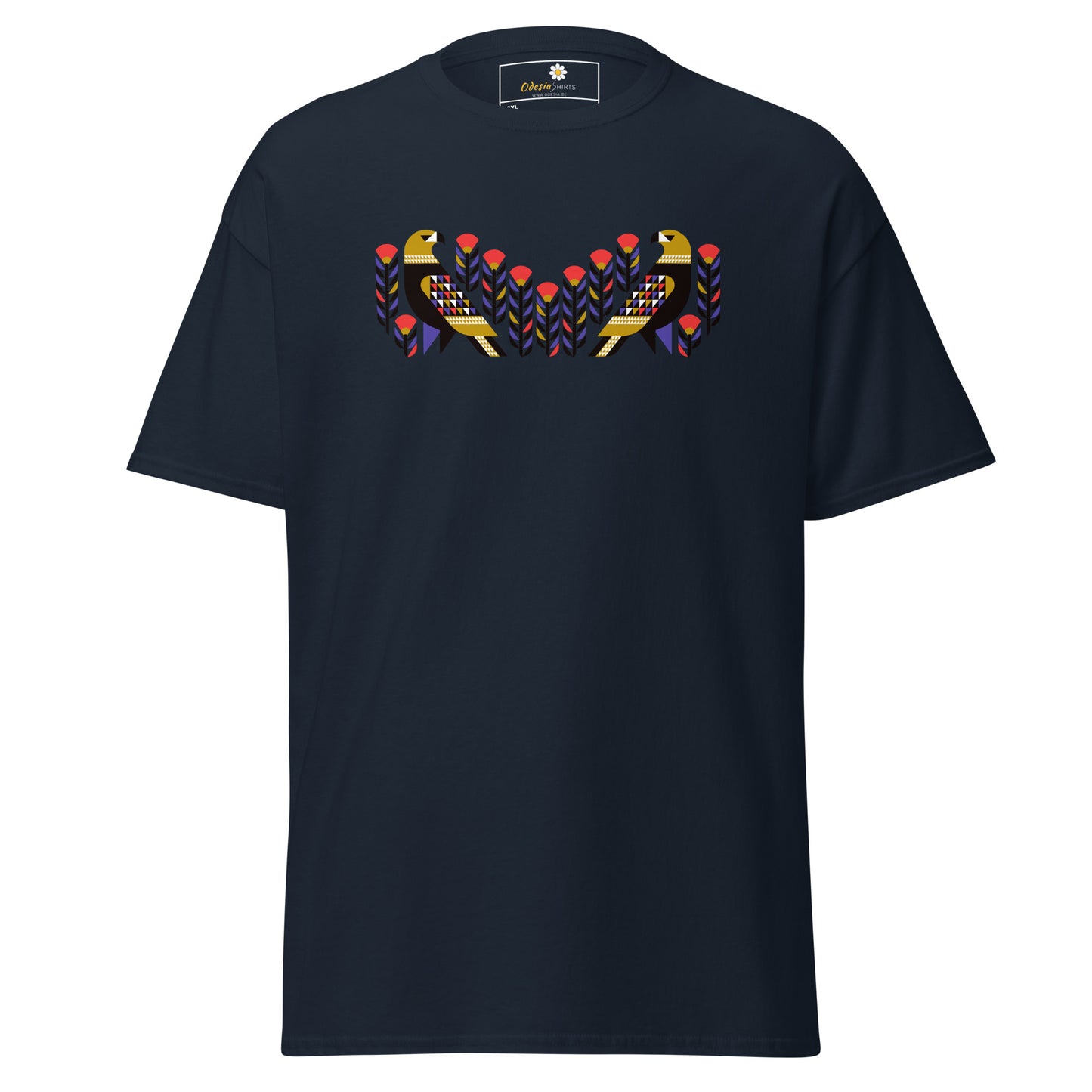 Heren klassiek t-shirt - WILDLIFE PERU BIRDS - GROOT