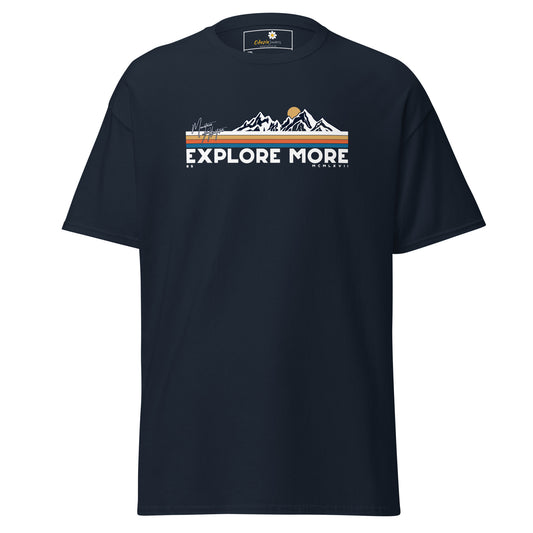 Unisex classic t-shirt - ADVENTURE EXPLORE MORE - BIG