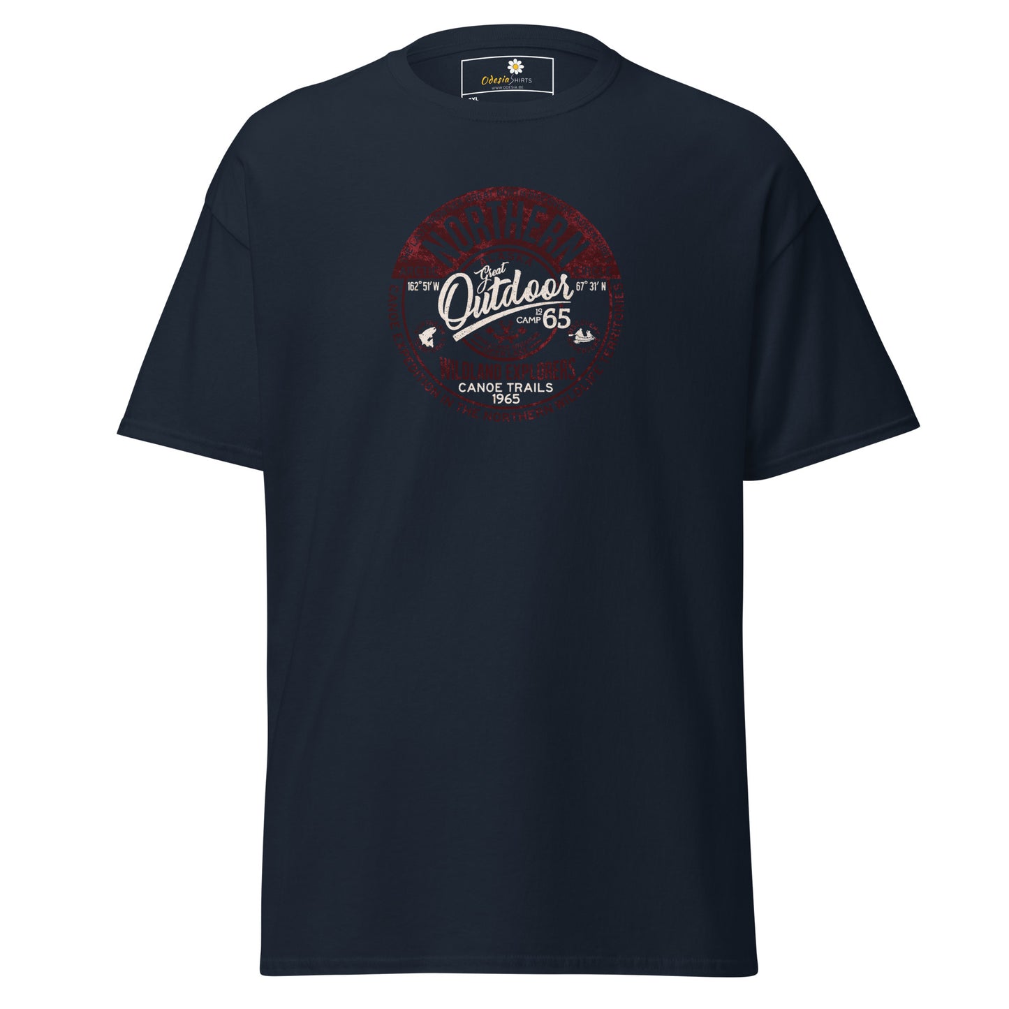 Unisex classic t-shirt - ADVENTURE NORTHERN OUTDOORS - BIG